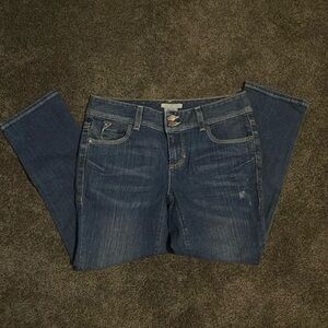 Tommy Hilfiger spirit Slim Low rise crop jeans